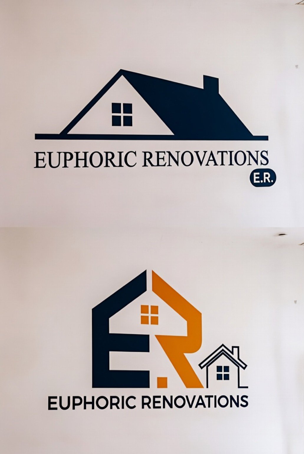 Euphoric Renovations logo concept