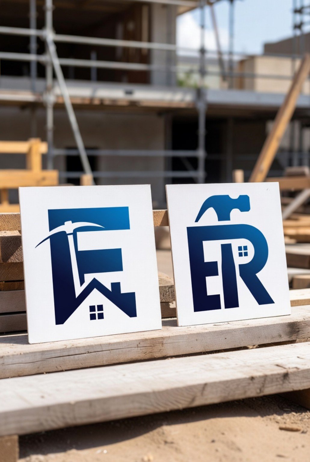 Euphoric Renovations logo concept