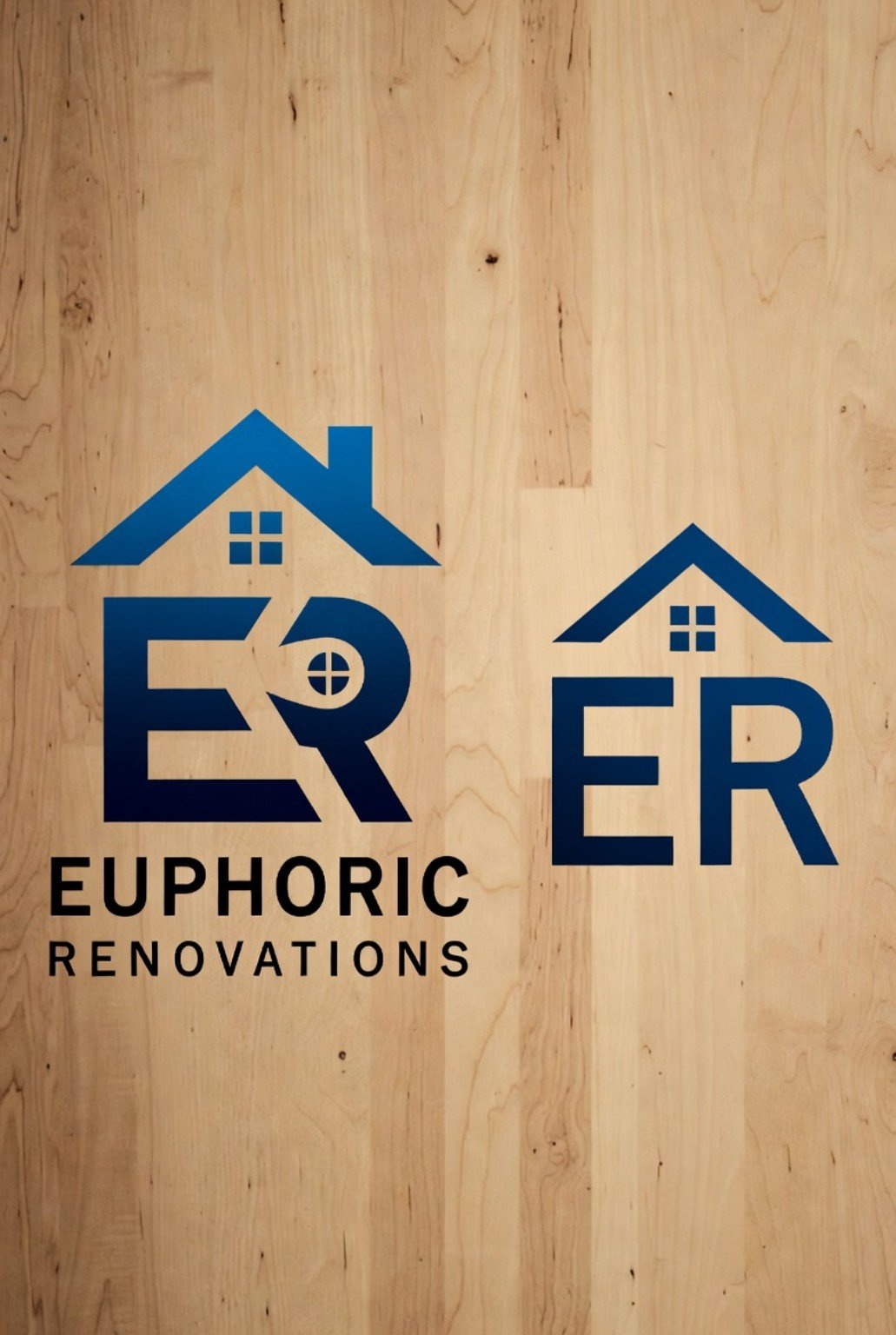 Euphoric Renovations logo concept