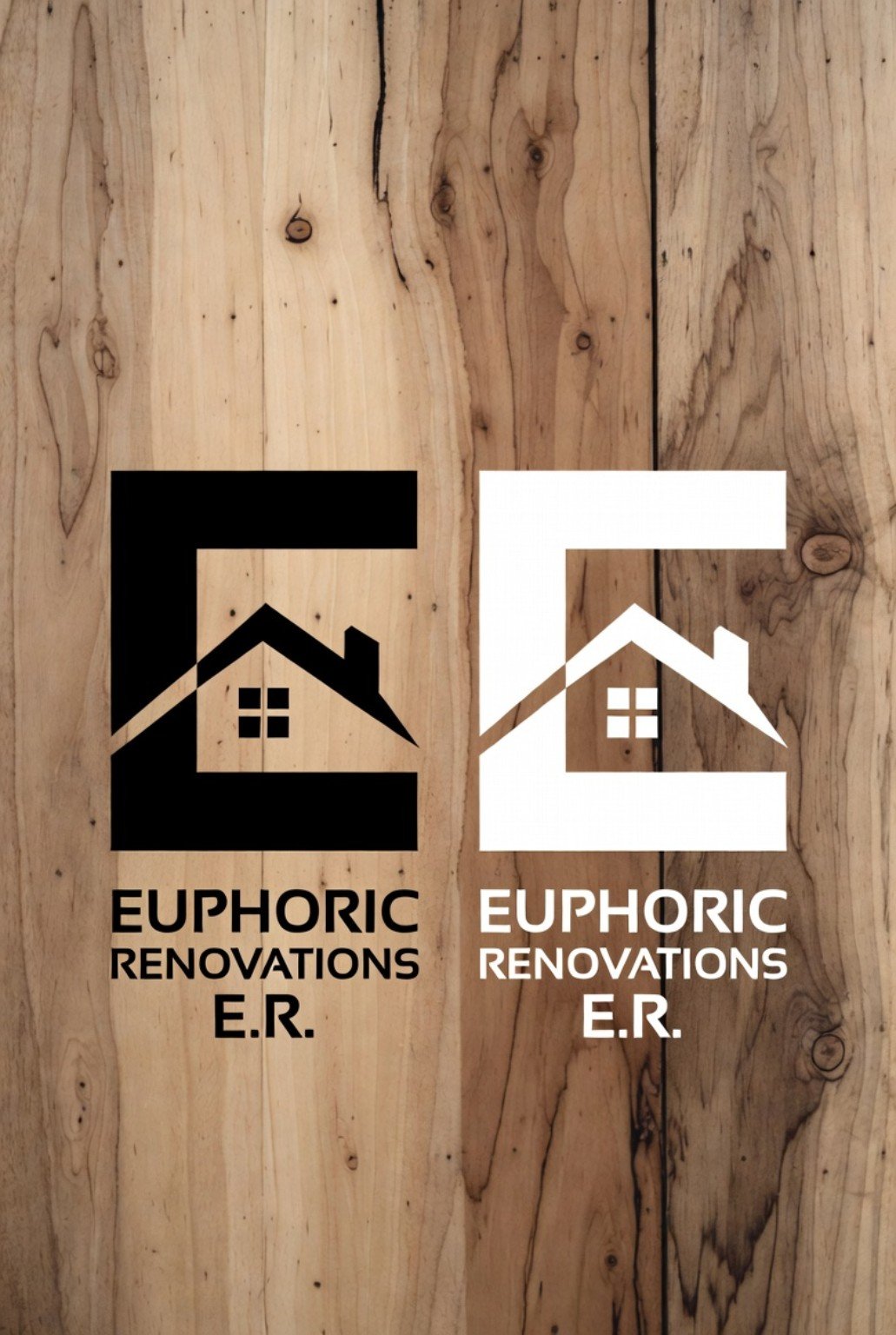 Euphoric Renovations logo concept